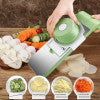 5-in-1 Multifunctional Vegetable Cutter & Grater | Stainless Steel Kitchen Slicer